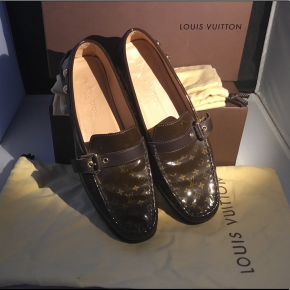 Louis Vuitton Patent Leather Monogram Ladies Shoes sz39 - Picture 4 of 7